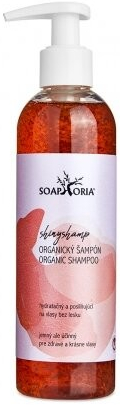 Soaphoria Hair Care tekutý organický šampon pro normální vlasy bez lesku ShinyShamp 250 ml