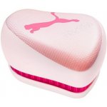 TANGLE TEEZER Compact Puma Neon Pink kompaktní kartáč na rozčesávání vlasů růžový – Zboží Mobilmania