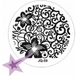 Starnails Razítkovací destička JQ59 Ornamenty – Zboží Dáma