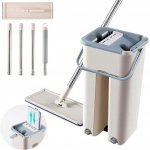 Alum Mop plochý s dvoukomorovým kbelíkem – Hledejceny.cz