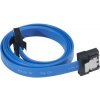 PC kabel AKASA kabel 7pin SATA III na 7pin SATA III / AK-CBSA05-30BL / modrý / 30cm
