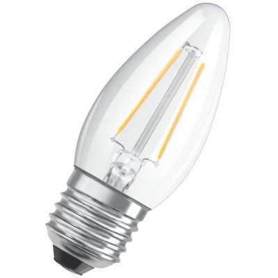 Osram žárovka LED PCLB40 E27 4,8W/827 svíčka FILAMENT