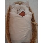 Pro útulný domov Povlak na péřovou zavinovačku Mušelínový bílý – Zboží Dáma