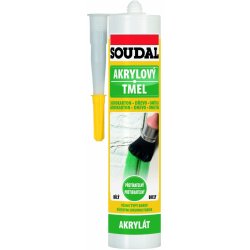 SOUDAL akrylový tmel 280 ml černý