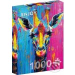 ENJOY Malovaná žirafa 1000 dílků – Sleviste.cz