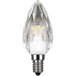 Ecolamp by eLight Dekorační LED žárovka E14 neutrální 4000k 4w 500 lm crystal svíčka – Hledejceny.cz