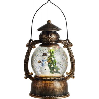 Markslöjd 705053 LED Vánoční dekorace LOTHAR LED 0,15W 3xAA lucerna bronz 705053 – Hledejceny.cz