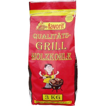 FAVORIT Dřevěné uhlí 3 kg