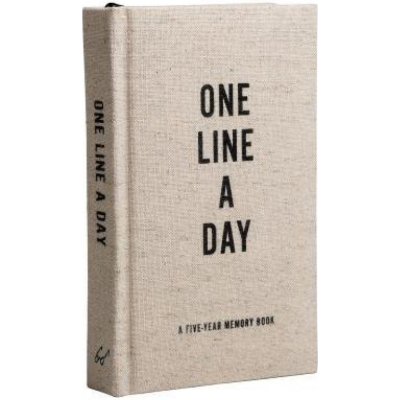 Canvas One Line a Day, A Five-Year Memory Journal Chronicle Books