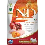 N&D Pumpkin Dog Adult Mini Grain Free Chicken & Pomegranat 7 kg – Sleviste.cz