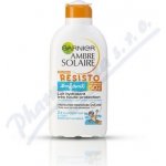 Garnier Ambre Solaire Resisto Kids opalovací mléko SPF50+ 200 ml – Hledejceny.cz