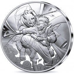 Monnaie de Paris Stříbrná mince Naruto 10 Euro Francie 22,2 g