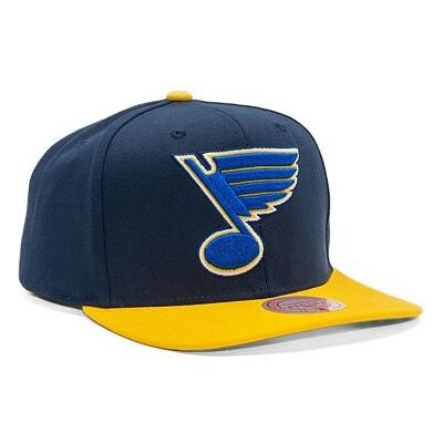 Mitchell & Ness NHL Team 2 Tone 2.0 Snapback St. Louis Blues Blue / Yellow