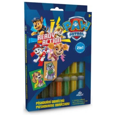 Melissa & Doug Pískování obrázků 2v1 TP Skye&Everest – Zboží Dáma
