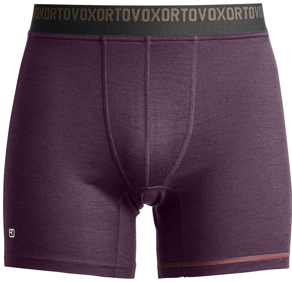 Ortovox 185 Rock'N'Wool Boxer Men's Dark Wild Berry