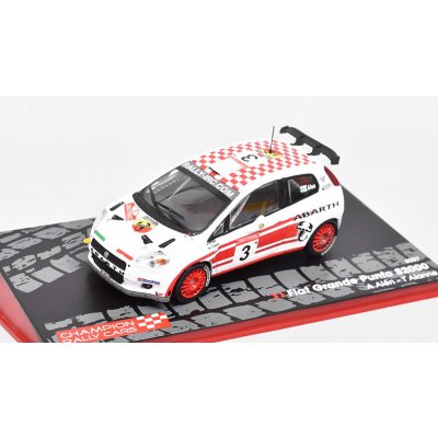 Altaya Fiat Grande Punto S2000 3 Champion Rally Cars časopis s modelem 1:43