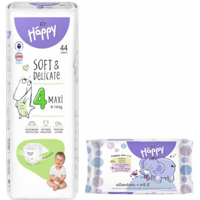 Bella Happy Soft & Delicate 4 - 8-14 kg 44 ks – Hledejceny.cz