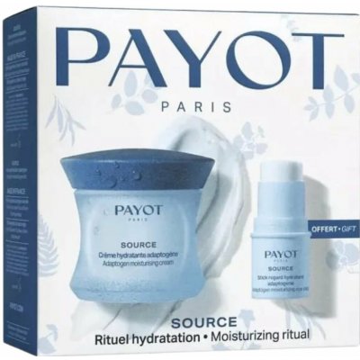 PAYOT Source Moisturizing Ritual dárková sada pleťový krém Adaptogen Moisturising Cream 50 ml + oční krém v tyčince Adaptogen Moisturising Eye Stick 4,5 g – Hledejceny.cz