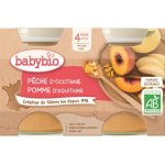 Babybio Broskev jablko 2 x 130 g – Zboží Mobilmania