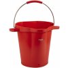 Úklidový kbelík Vikan Červený plastový kbelík 20 l