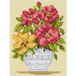 Ariadna Sestava pro vyšívání křížkovým stehem Malwina 15x20cm č. 2013 – Hledejceny.cz