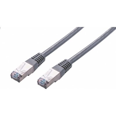 C-Tech CB-PP5F-5 patch, Cat5e, FTP, 5m, šedý – Zboží Živě