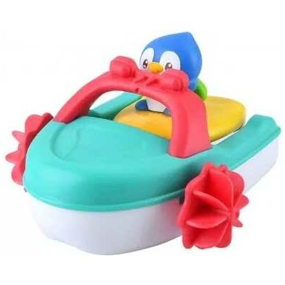 Teddies Loď Člun s tučňákem na natažení – Hledejceny.cz