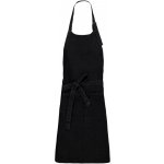 Kariban Zástěra K885 s laclem COT20K885m0999-black denim Černá denim – Hledejceny.cz