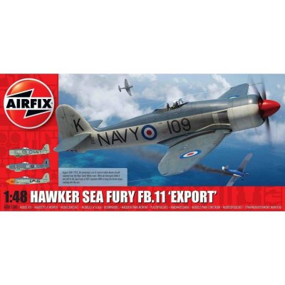Airfix Classic Kit letadlo A06106 Hawker Sea Fury FB.II Export Edition1:48