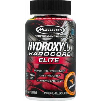 MuscleTech Hydroxycut Hardcore Super ELITE 100 kapslí