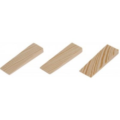 Klínek montážní 20 kusů – 80 × 25 × 10-3 mm – HobbyKompas.cz