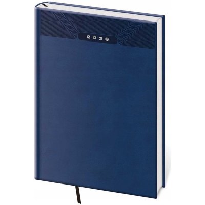 Helma Print Classic A5 týdenní 2026 modrý – Zboží Mobilmania