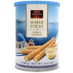 Feiny Biscuits Křupavé trubičky plněné vanilkovým krémem 400 g – Zboží Dáma