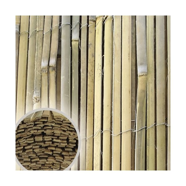 Příslušenství k plotu Štípaný bambus k zastínění, výška 200 cm