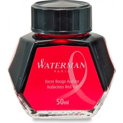 Waterman 1507/7510630 lahvičkový inkoust červený – Zboží Dáma