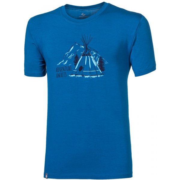 Pánské tričko Tričko pánské Progress Teepee s bambusem tmavě modré
