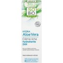 Pleťový krém So´Bio Bio krém bohatě hydratující denní aloe vera 50 ml