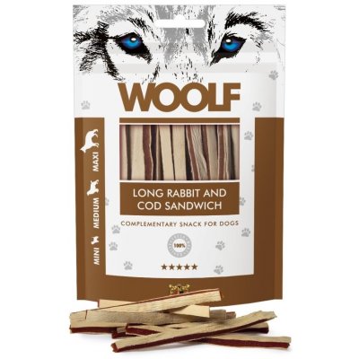 Woolf soft beef and cod sandwich long 100 g – Zboží Mobilmania