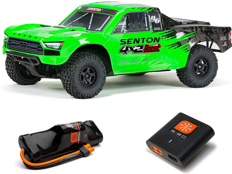 Arrma Senton 4x2 Boost Mega RTR zelená ARA4103SV4T1 1:10