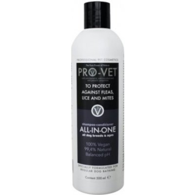 PRO-VET all-in-one šampon a kondicionér 500 ml – Zboží Mobilmania