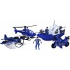 Auta, bagry, technika Combat Force Policejní set s figurkami člun 33 cm