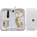 Kellermann 7407 P GOLD dámská sada na manikúru, bílá – Zboží Dáma