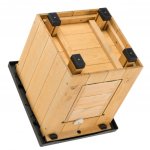 Ferplast Baita 40 dřevěná bouda pro psy 38,5 x 41,5 x 43,5 cm – Zboží Dáma