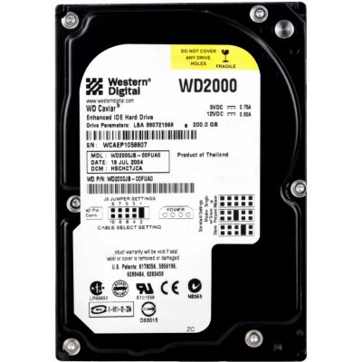 WD 200GB 7200RPM/8,9ms/8MB/Ultra ATA100, WD2000JB – Hledejceny.cz