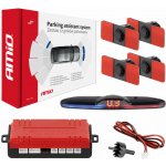 AMiO Sada parkovací asistent MAX LED 4 senzory černá vnitřní 16,5mm | Zboží Auto