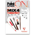 Clairefontaine Paint'ON Mix4 blok A6 12 listů 250 g – Hledejceny.cz