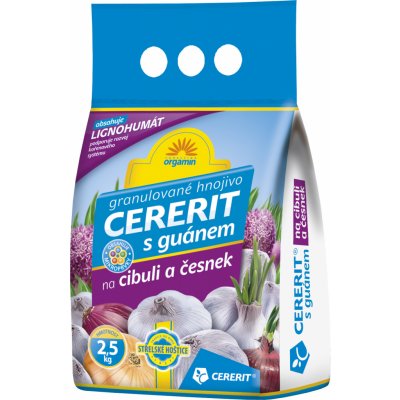 Forestina CERERIT s guánem na cibuli a česnek 2,5 kg – Hledejceny.cz