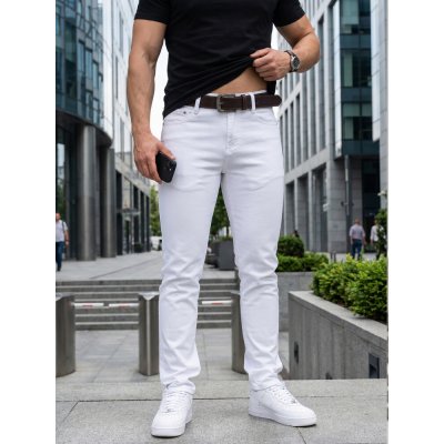 Dstreet Kalhoty UX4498 Bílá – Sleviste.cz