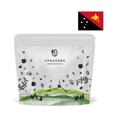 Upraženo káva Papua Nová Guinea 100% Arabica zrnková 125 g – Hledejceny.cz