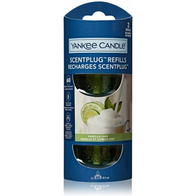 Yankee Candle ScentPlug náplně do elektrického difuzéru do zásuvky Vanilla Lime 18,5ml 2 ks – Zboží Dáma